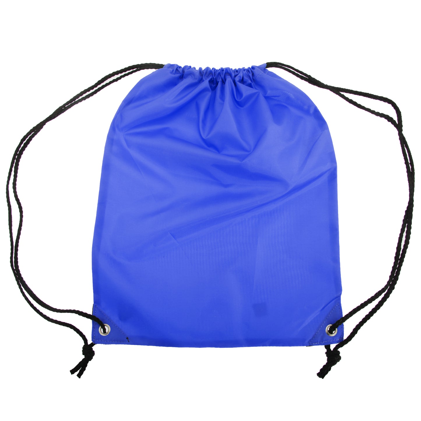 Royal - Front - Shugon Stafford Plain Drawstring Tote Bag - 13 Litres (Pack of 2)