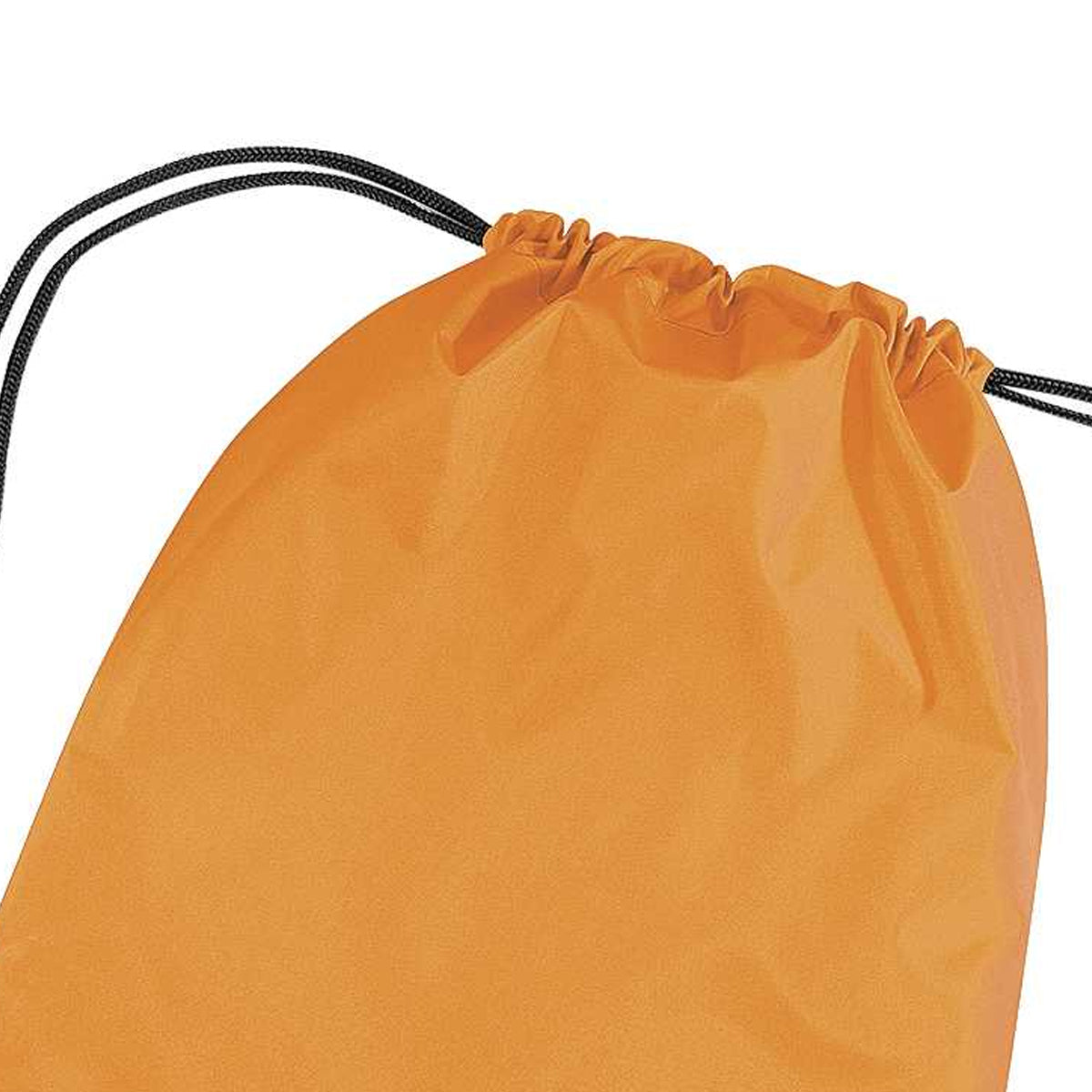 Fluoresent Orange - Back - Bagbase Premium Gymsac Water Resistant Bag (11 Litres) (Pack Of 2)