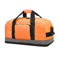 Hi Vis Orange - Front - Shugon Seattle Workwear Hi-Vis Holdall - Duffle Bag - 50 Litres (Pack of 2)