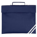 French Navy - Front - Quadra Classic Book Bag - 5 Litres (Pack of 2)