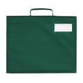 Bottle Green - Back - Quadra Classic Book Bag - 5 Litres (Pack of 2)