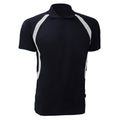 Navy-White - Front - Gamegear® Mens Cooltex® Riviera Polo Shirt - Mens Sportswear