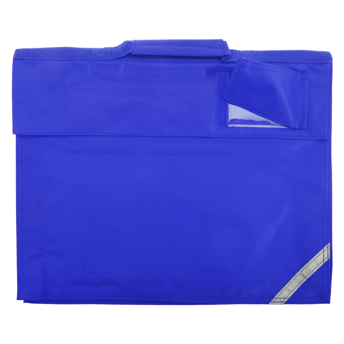 Bright Royal - Front - Quadra Junior Book Bag - 5 Litres (Pack of 2)
