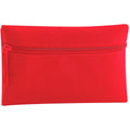 Classic Red - Front - Quadra Classic Zip Up Pencil Case (Pack of 2)