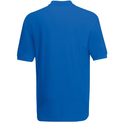 Royal - Side - Fruit Of The Loom Childrens-Kids Unisex 65-35 Pique Polo Shirt (Pack of 2)