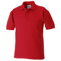 Classic Red - Front - Jerzees Schoolgear Childrens 65-35 Pique Polo Shirt (Pack of 2)