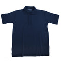 Navy Blue - Front - Kustom Kit Klassic Childrens Superwash 60 Polo Shirt (Pack of 2)