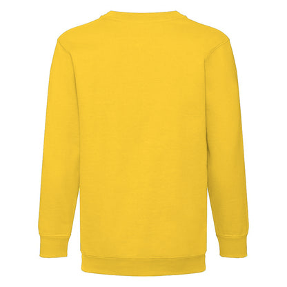 Sunflower - Back - Fruit Of The Loom Childrens Unisex Set In Sleeve Sweatshirt (Pack of 2)