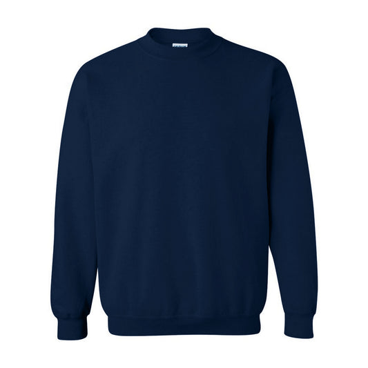 Navy - Front - Gildan Childrens Unisex Heavy Blend Crewneck Sweatshirt (Pack Of 2)