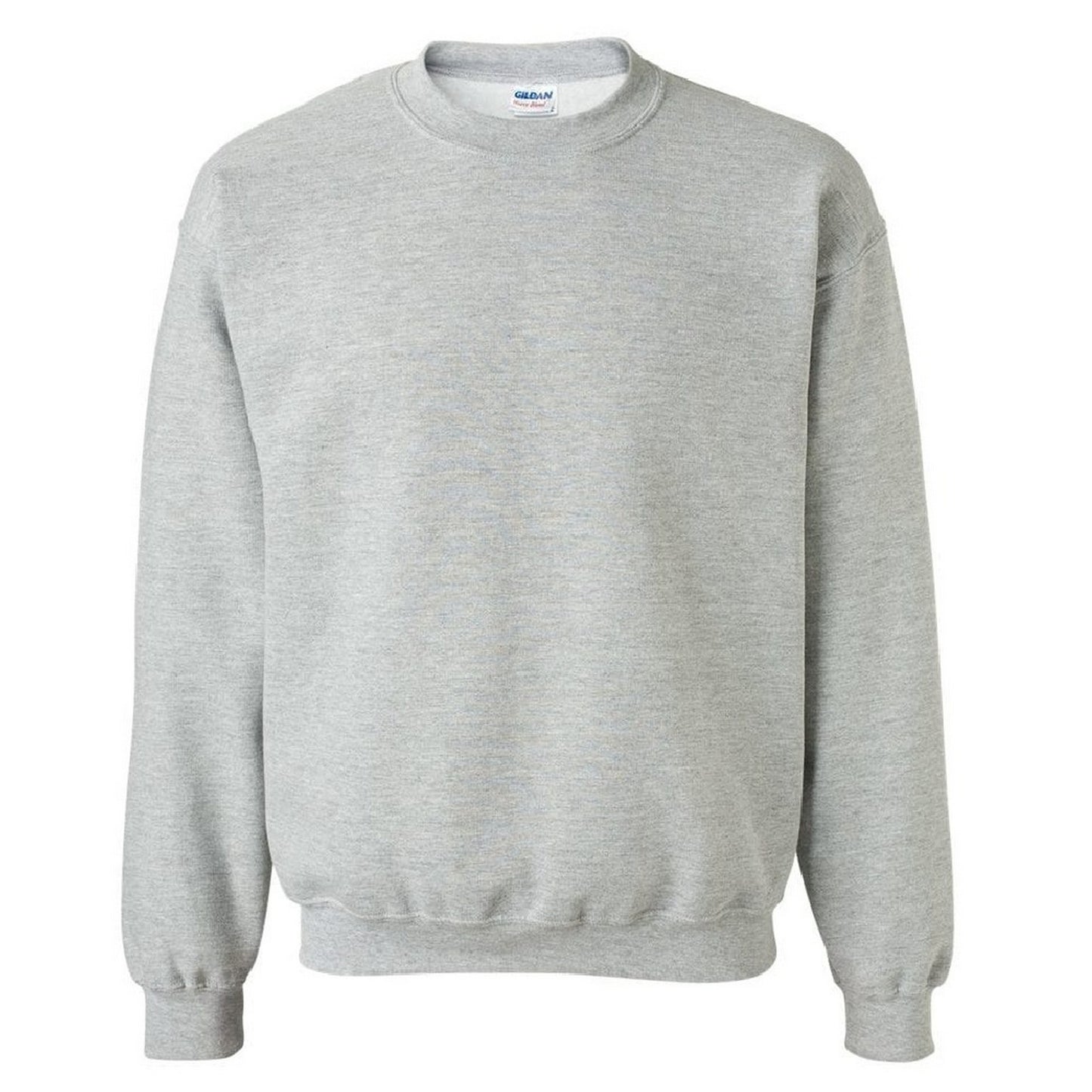 Sport Grey - Front - Gildan Childrens Unisex Heavy Blend Crewneck Sweatshirt (Pack Of 2)