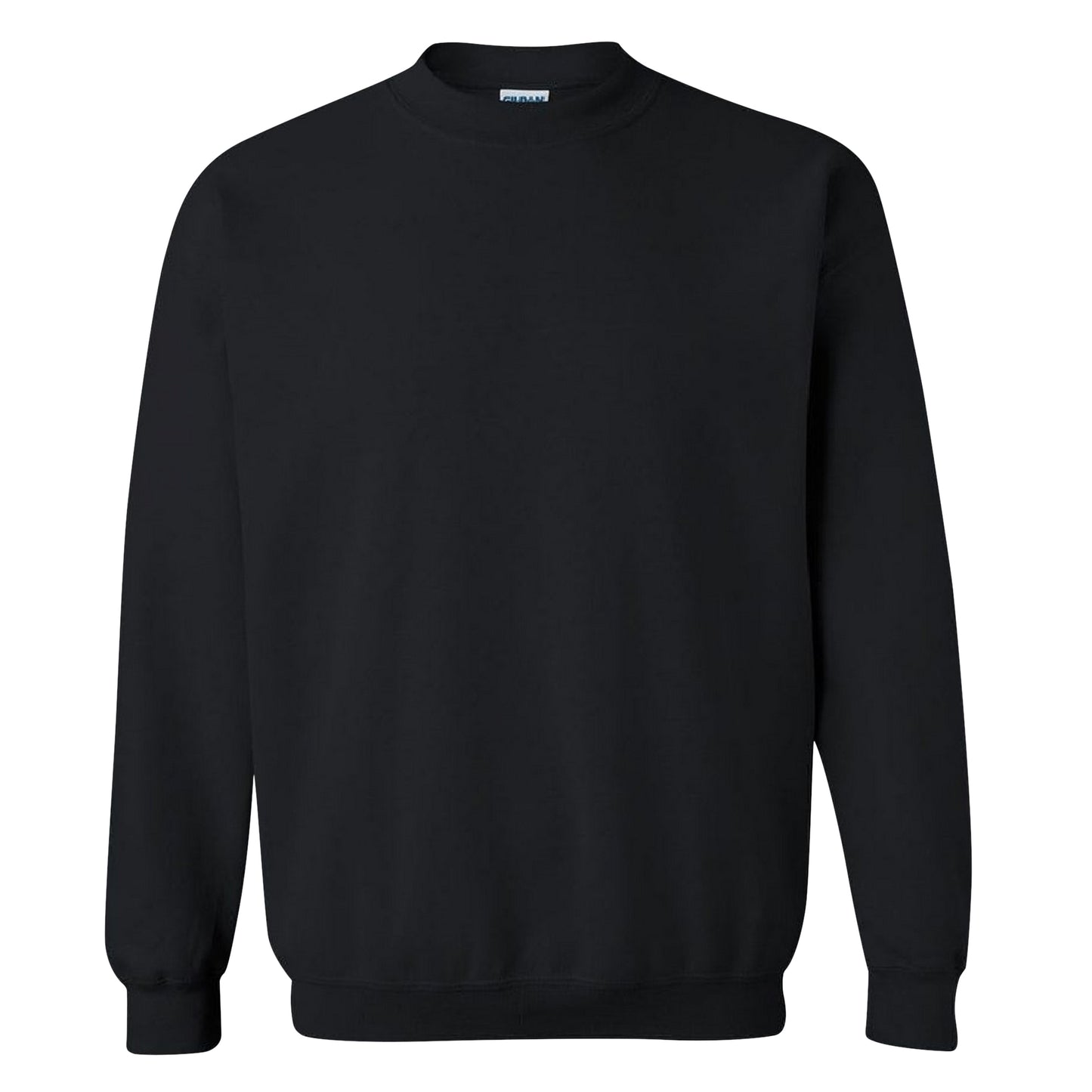 Black - Front - Gildan Childrens Unisex Heavy Blend Crewneck Sweatshirt (Pack Of 2)