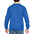 Royal - Back - Gildan Childrens Unisex Heavy Blend Crewneck Sweatshirt (Pack Of 2)