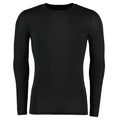 Black - Front - Gamegear® Mens Warmtex® Long Sleeved Base Layer - Mens Sportswear