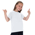 White - Back - Jerzees Schoolgear Childrens Classic Plain T-Shirt (Pack of 2)