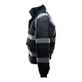Black - Lifestyle - Yoko Mens Hi-Vis Bomber Jacket (Pack of 2)