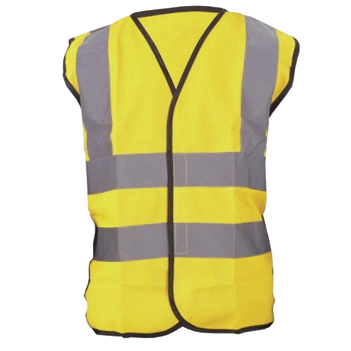 Hi-Vis Yellow - Front - Yoko Hi-Vis Childrens Unisex Waistcoat - Jacket (Pack of 2)
