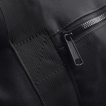 Black-Black - Side - Bagbase Plain Varsity Barrel - Duffle Bag (20 Litres) (Pack of 2)