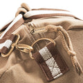 Vintage Brown - Front - Quadra Vintage Canvas Holdall Duffle Bag - 45 Litres (Pack of 2)