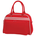 Classic Red-White - Front - Bagbase Retro Bowling Bag (23 Litres) (Pack of 2)