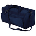 French Navy - Front - Quadra Duffle Holdall Travel Bag (34 Litres) (Pack of 2)