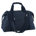 Vintage Oxford Navy - Front - Bagbase Vintage Canvas Weekender - Holdall Carry Bag (30 Litres) (Pack of 2)