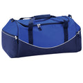 Bright Royal-French Navy-White - Front - Quadra Teamwear Holdall Duffle Bag (55 Litres) (Pack of 2)