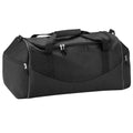 Black-Graphite - Front - Quadra Teamwear Holdall Duffle Bag (55 Litres) (Pack of 2)