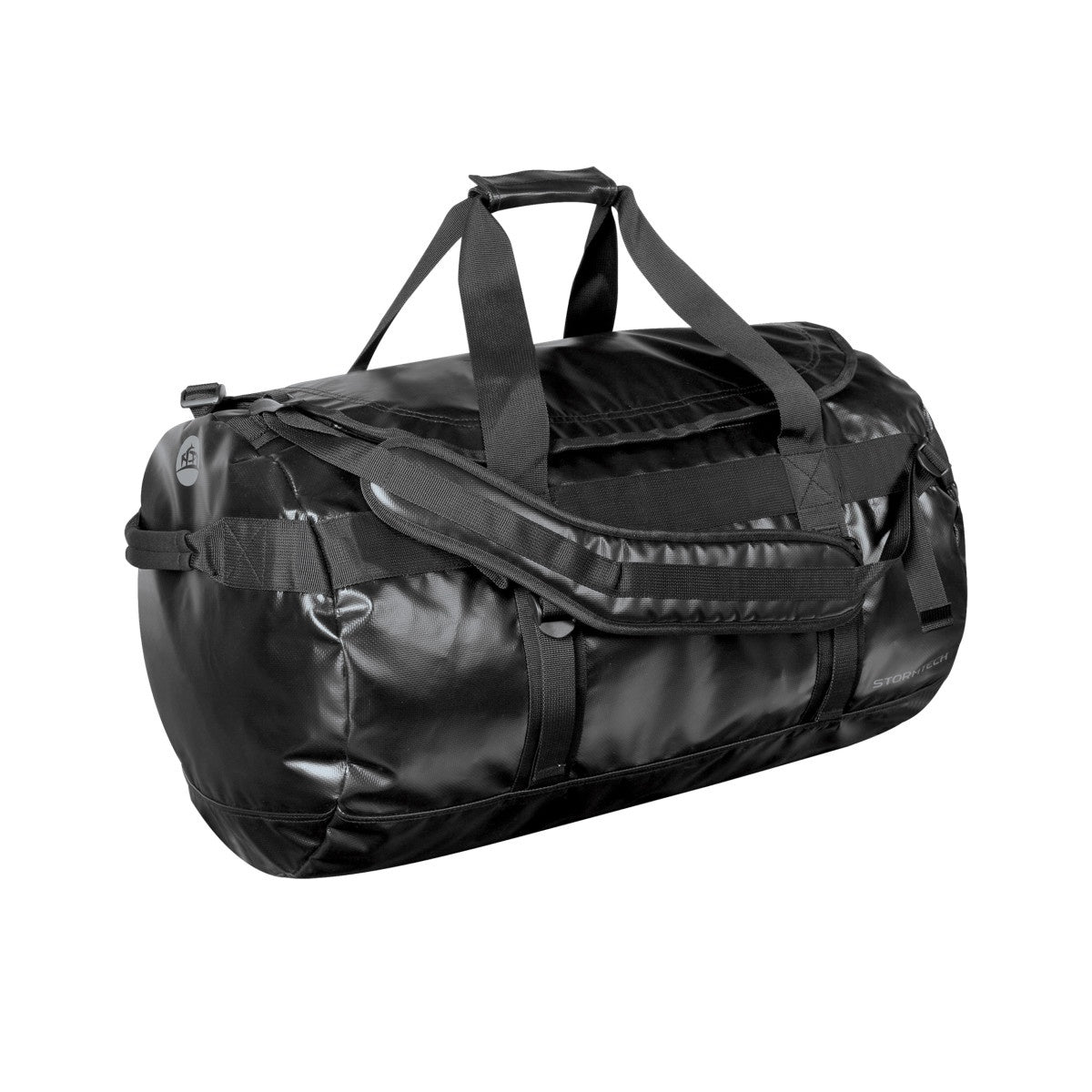 Black-Black - Front - Stormtech Waterproof Gear Holdall Bag (Large) (Pack of 2)