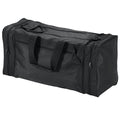 Black - Front - Quadra Jumbo Sports Duffle Bag - 74 Litres (Pack of 2)
