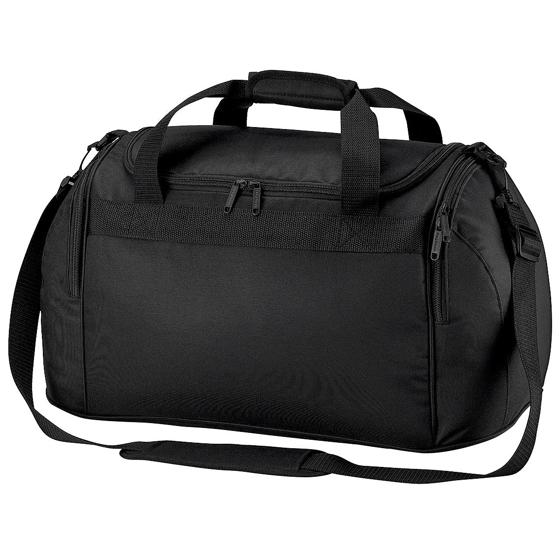Black - Front - Bagbase Freestyle Holdall - Duffle Bag (26 Litres) (Pack of 2)