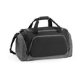 Black- Grey - Front - Quadra Pro Team Holdall - Duffle Bag (55 Litres) (Pack of 2)