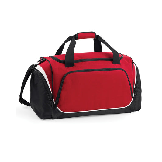 Classic Red-Black-White - Front - Quadra Pro Team Holdall - Duffle Bag (55 Litres) (Pack of 2)