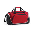 Classic Red-Black-White - Front - Quadra Pro Team Holdall - Duffle Bag (55 Litres) (Pack of 2)