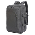 Dark Grey-Black - Front - Shugon Bordeaux Laptop Briefcase (Pack of 2)