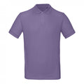 Amethyst - Front - B&C Mens Inspire Polo (Pack of 2)