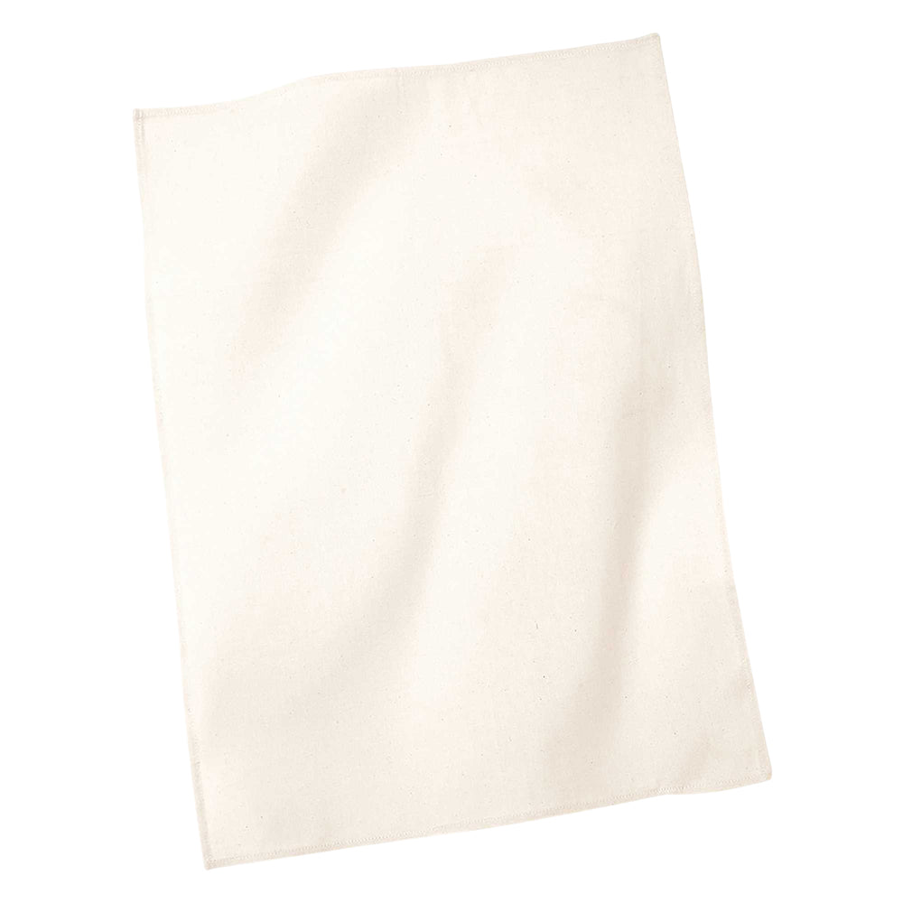 Natural - Front - Westford Mill Tea Towel (50 X 70cm) (Pack Of 2)