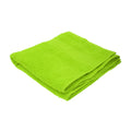 Bright Green - Front - Jassz Plain Towel 50cm 100cm (350 GSM) (Pack of 2)