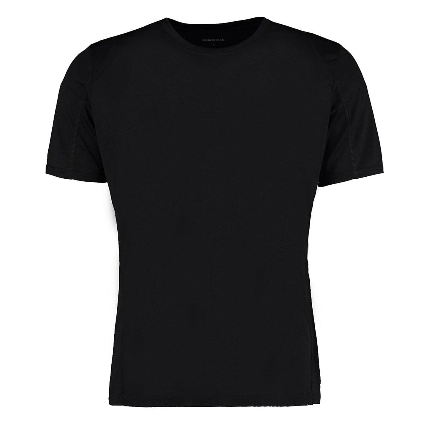 Black-Black - Front - Gamegear® Cooltex® Short Sleeved T-Shirt - Mens Sportswear