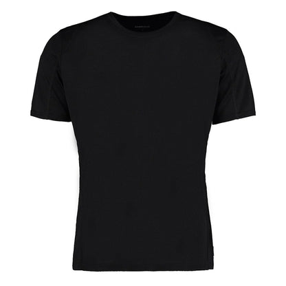 Black-Black - Front - Gamegear® Cooltex® Short Sleeved T-Shirt - Mens Sportswear