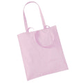Pastel Pink - Front - Westford Mill Promo Bag For Life - 10 Litres (Pack Of 2)