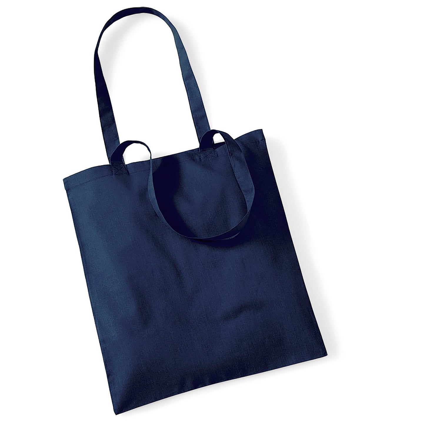 French Navy - Front - Westford Mill Promo Bag For Life - 10 Litres (Pack Of 2)