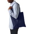 French Navy - Back - Westford Mill Promo Bag For Life - 10 Litres (Pack Of 2)