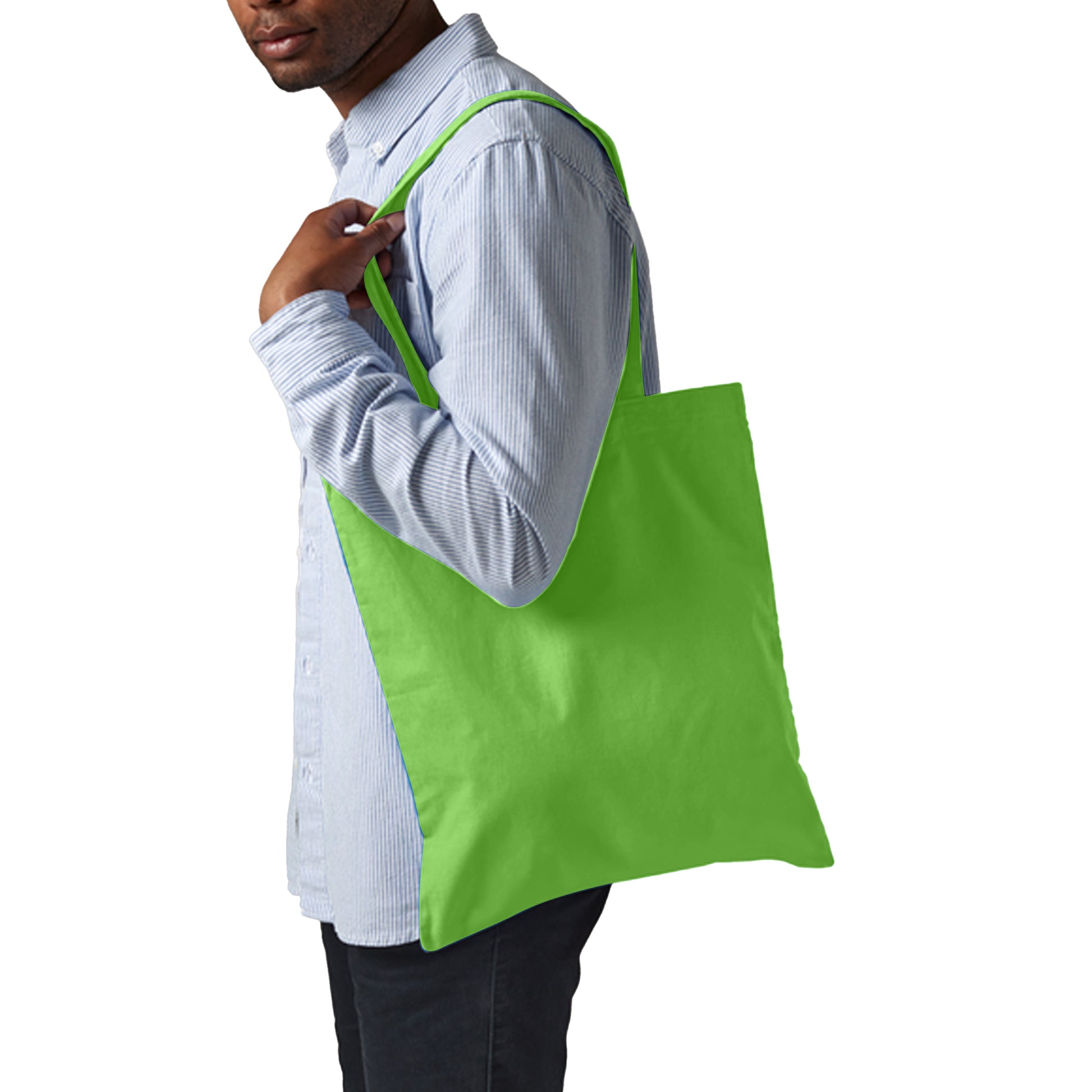 Apple Green - Back - Westford Mill Promo Bag For Life - 10 Litres (Pack Of 2)