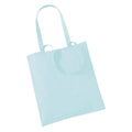 Pastel Mint - Front - Westford Mill Promo Bag For Life - 10 Litres (Pack Of 2)
