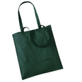 Bottle Green - Front - Westford Mill Promo Bag For Life - 10 Litres (Pack Of 2)