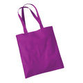 Magenta - Front - Westford Mill Promo Bag For Life - 10 Litres (Pack Of 2)