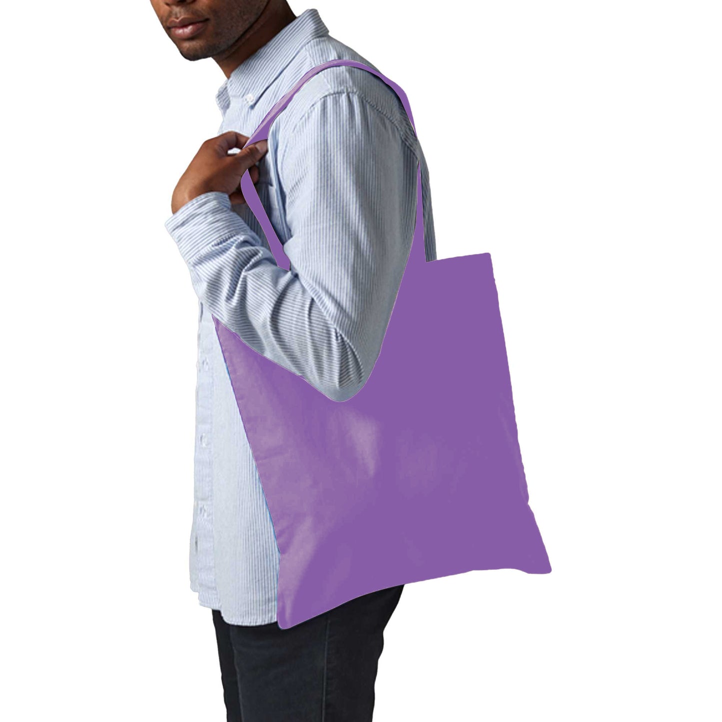 Violet - Back - Westford Mill Promo Bag For Life - 10 Litres (Pack Of 2)