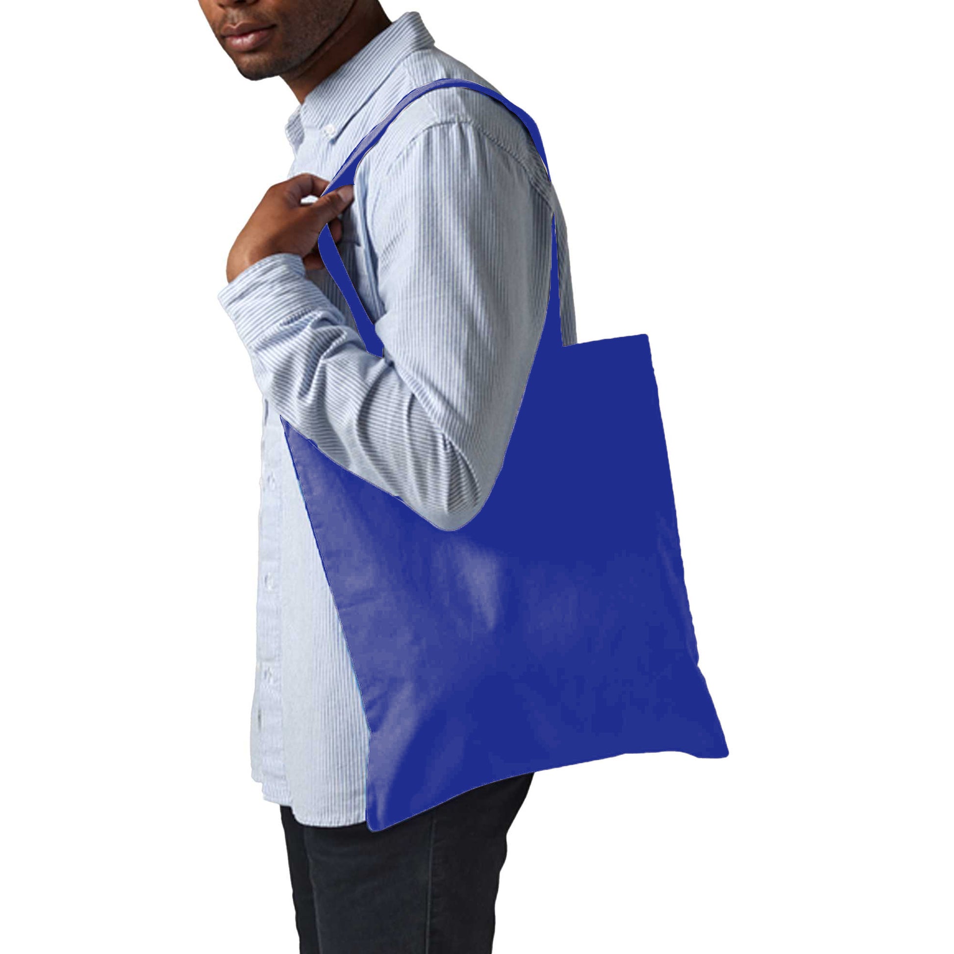 Bright Royal - Back - Westford Mill Promo Bag For Life - 10 Litres (Pack Of 2)