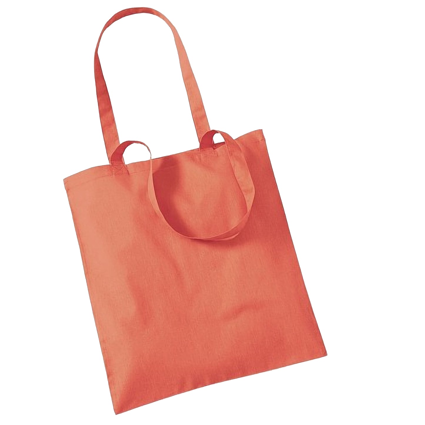 Coral - Front - Westford Mill Promo Bag For Life - 10 Litres (Pack Of 2)