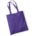 Lavender - Front - Westford Mill Promo Bag For Life - 10 Litres (Pack Of 2)